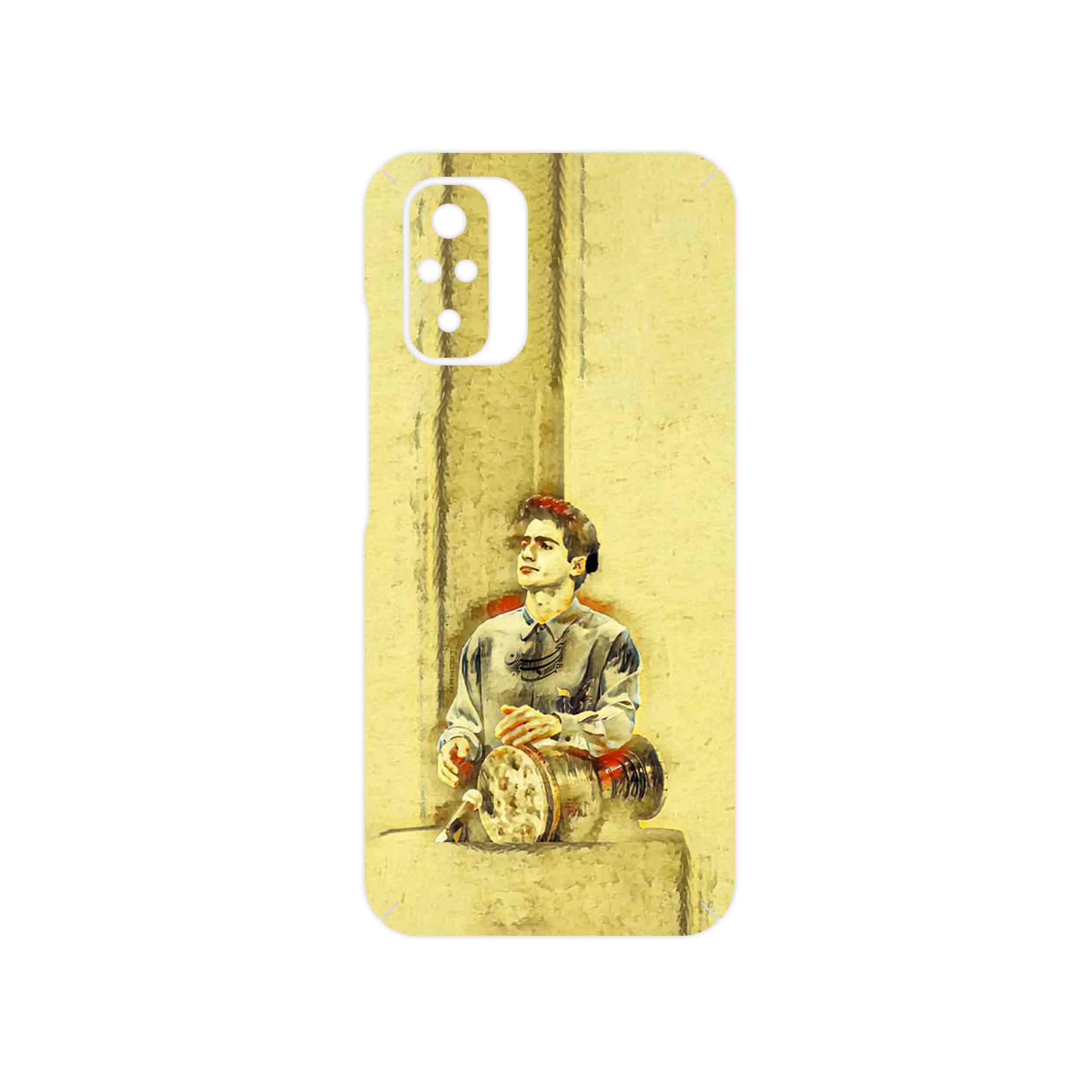 برچسب پوششی ماهوت مدل Homayoun Shajarian مناسب برای گوشی موبایل شیائومی Redmi Note 10