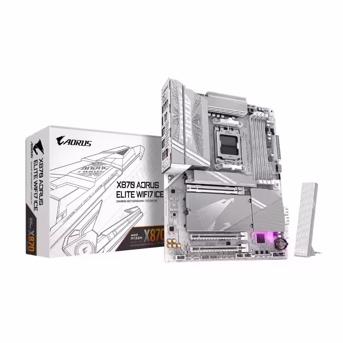 مادربرد 'گیگابایت X870 AORUS ELITE WIFI7 ICE