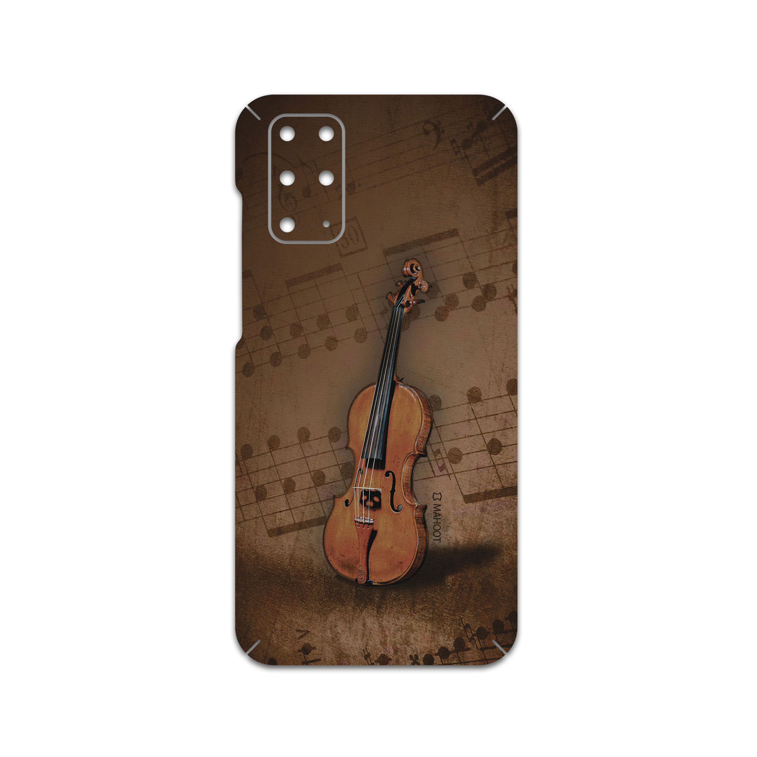 برچسب پوششی ماهوت مدل Violin-Instrument مناسب برای گوشی موبایل سامسونگ Galaxy S20 Plus