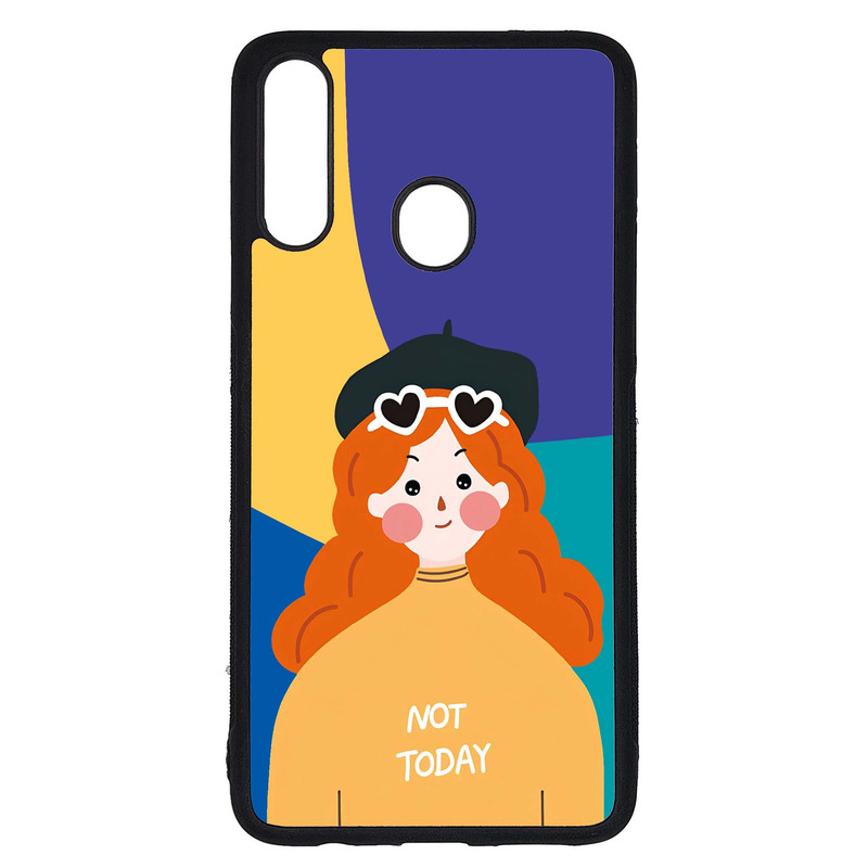 کاور طرح دختر کد G-104 مناسب برای گوشی موبایل سامسونگ Galaxy A20s | دیجی قاب دونی