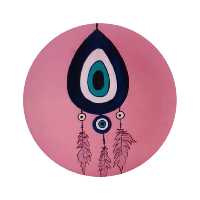 بشقاب سفالی کد BS452