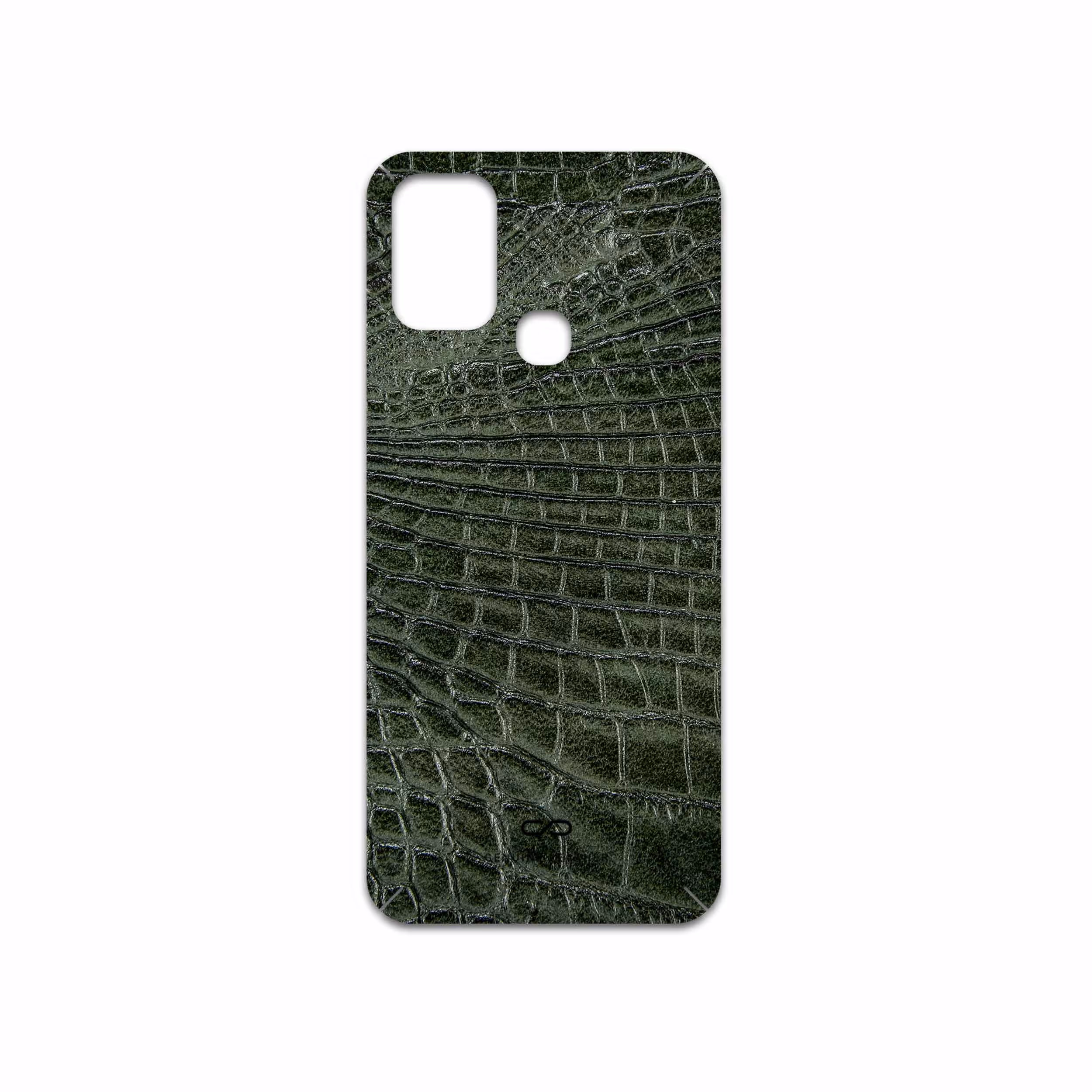 برچسب پوششی ماهوت مدل Green-Crocodile-Leather مناسب برای گوشی موبایل اینفینیکس Hot 10 Play