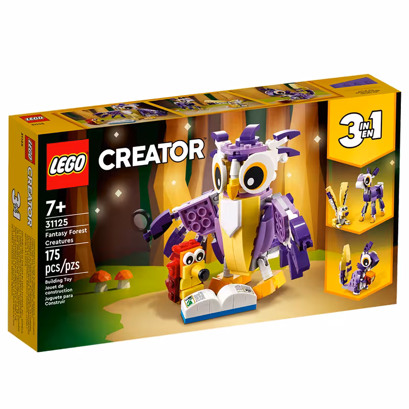 لگو مدل Creator 3in1 Fantasy Forest کد 31125