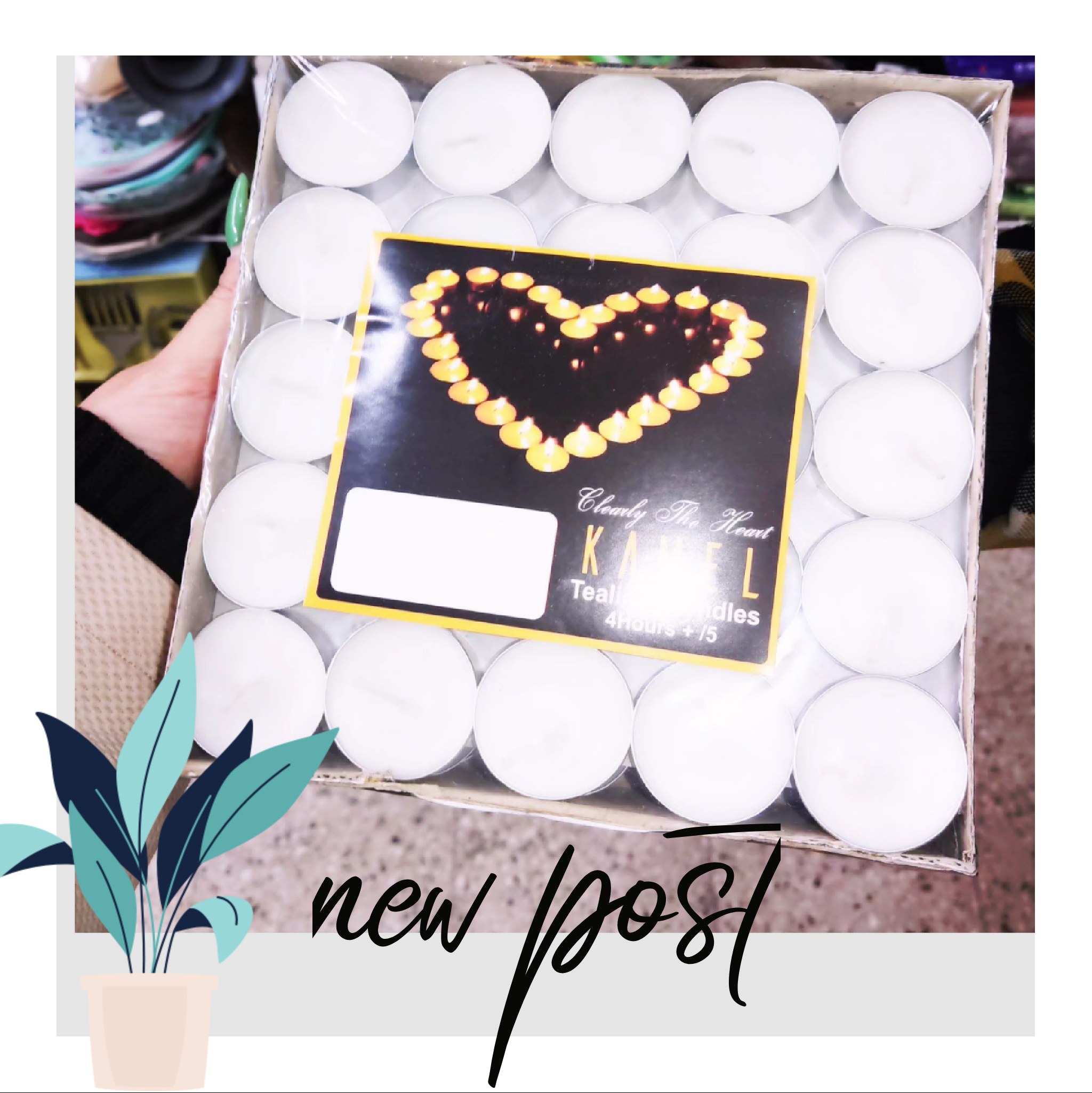 شمع وارمر بسته ای صدتایی