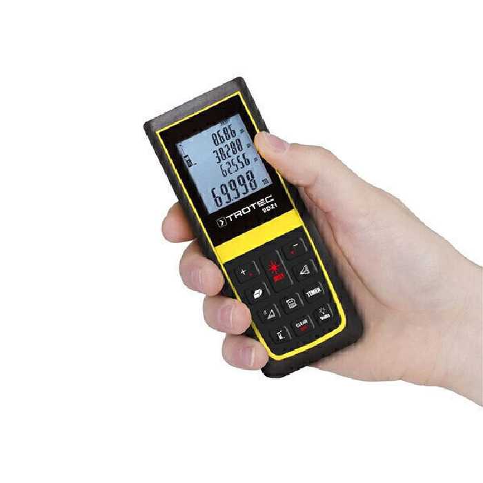 متر لیزری 70 متری مدل BD21 تروتک