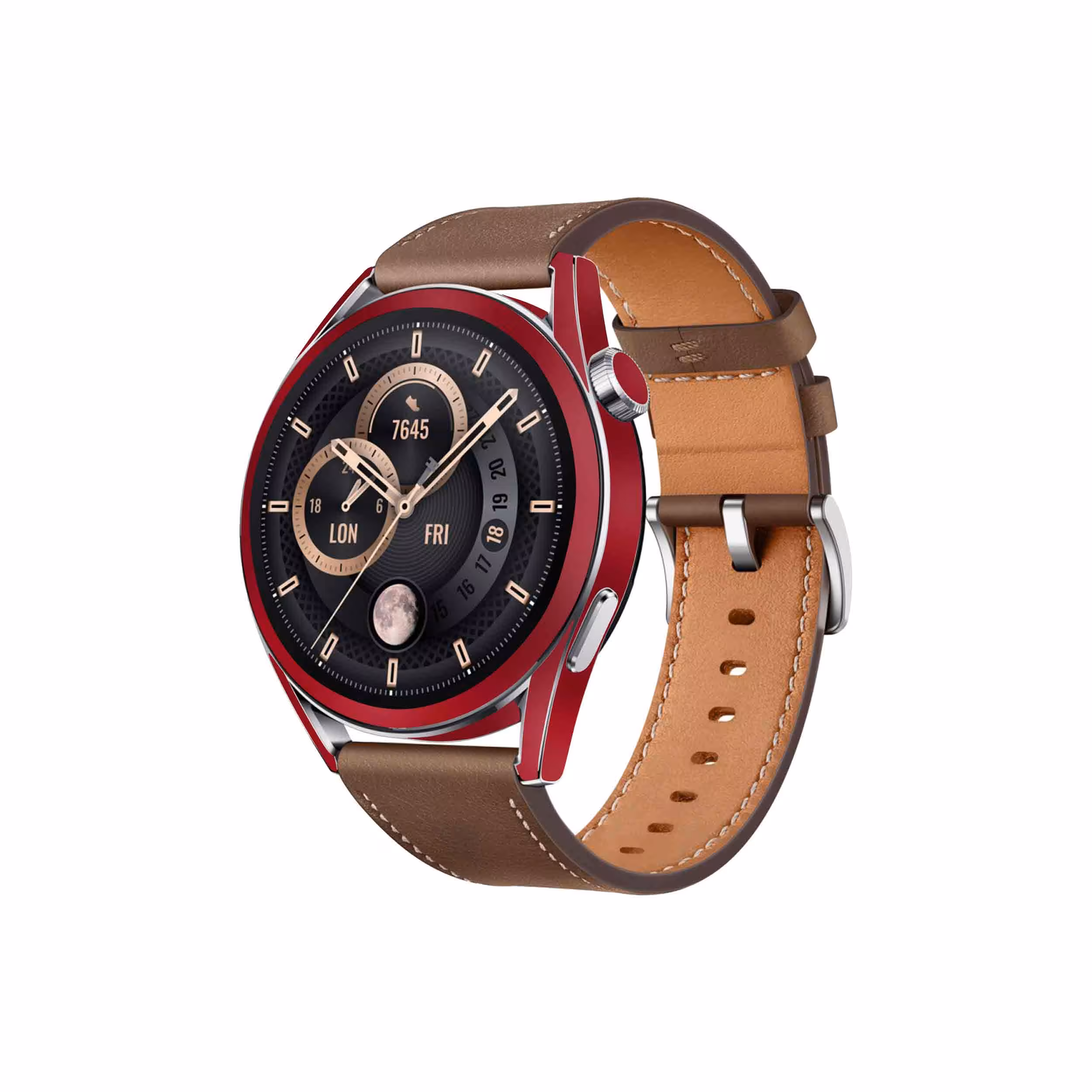 برچسب ماهوت طرح Matte-Warm-Red مناسب برای ساعت هوشمند هوآوی Watch GT 3 46mm