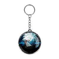 جاکلیدی خندالو طرح گوجو ساتورو انیمه جوجوتسو کایزن مدل دوطرفه کد 1111311114