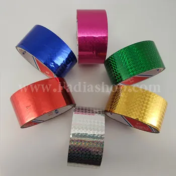 چسب نواری پهن لیزری رنگی