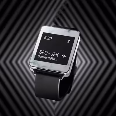 برچسب ماهوت طرح Blanco Smoke Marble مناسب برای ساعت هوشمند ال جی G Watch