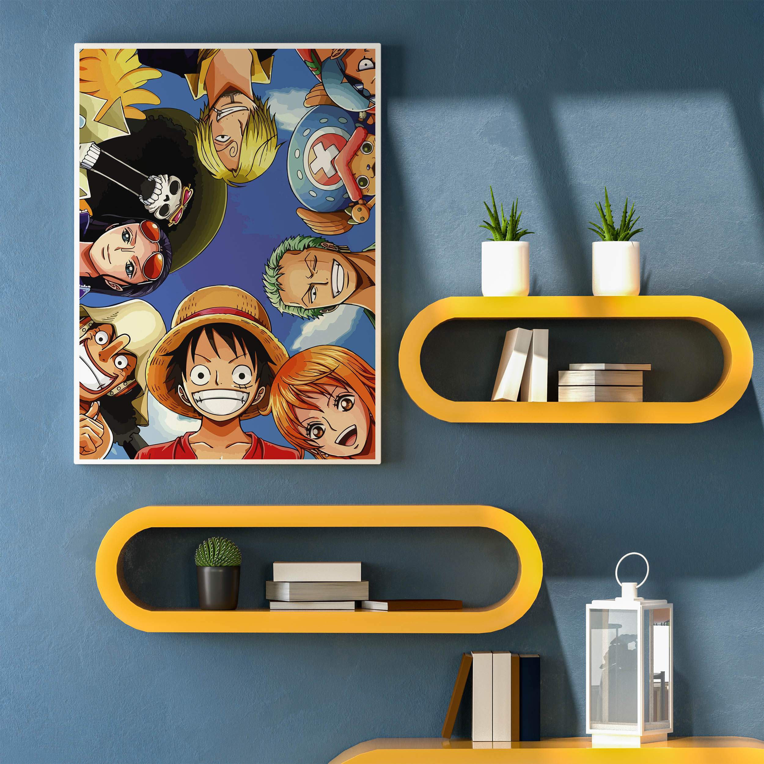 تابلو شاسی مدل انیمه وان پیس کد one piece-el01