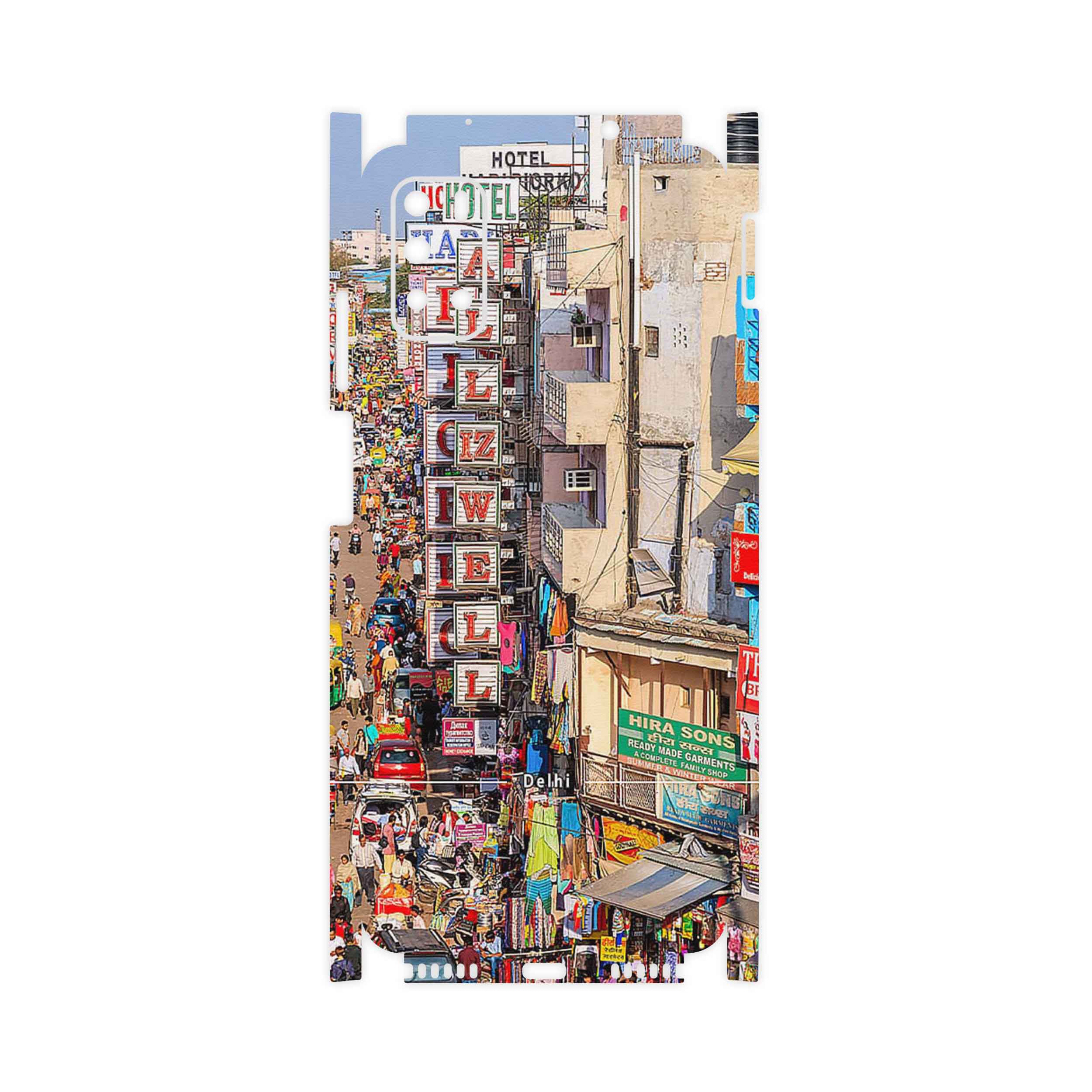 برچسب پوششی ماهوت مدل City of Delhi-FullSkin مناسب برای گوشی موبایل جی پلاس Z10