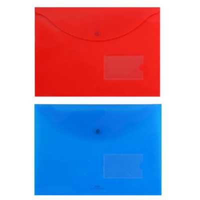 پوشه دکمه دار پاپکو مدل A4116-bm بسته 2 عددی