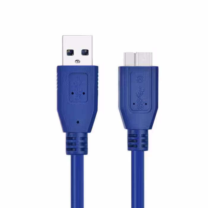کابل تبدیل USB 3 0 به micro B مدل WD طول 0 5 متر