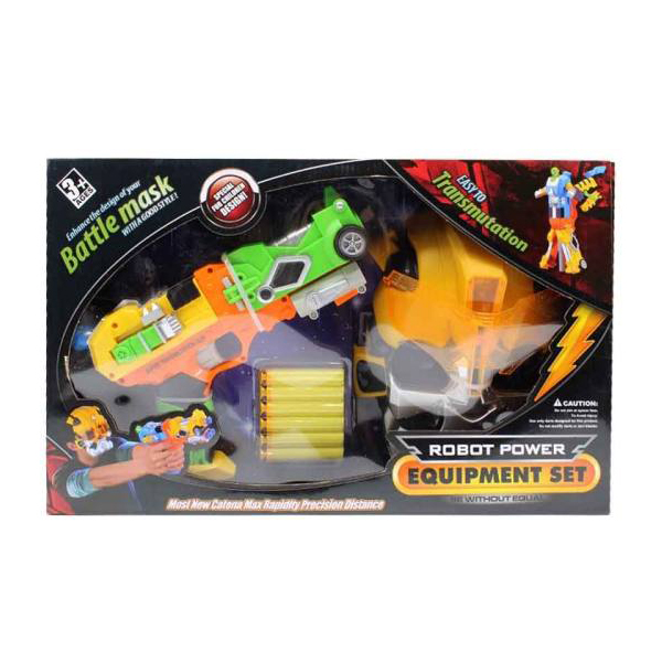 تفنگ بازی مدل ربات پاور کد SB279-B