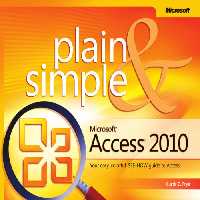 خرید و دانلود نسخه کامل کتاب Microsoft Access 2010 Plain &amp; Simple
