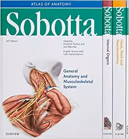 Sobotta Atlas of Anatomy, 3-Vol, 16ed - کتاب پزشکی بهار
