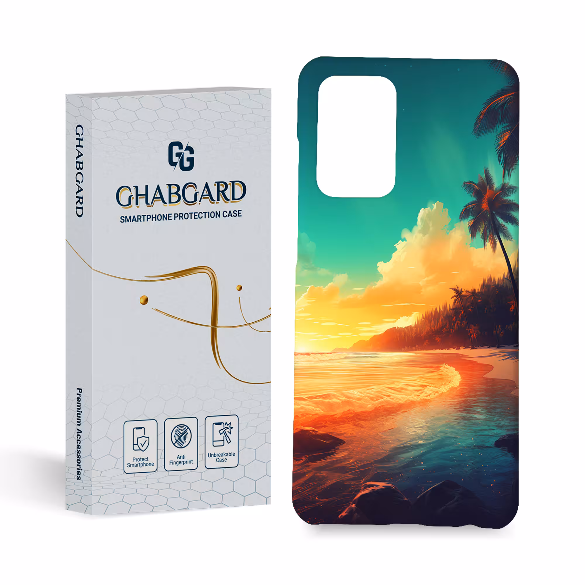 کاور گارد قاب مدل طبیعت مناسب برای گوشی موبایل سامسونگ  galaxy a52
