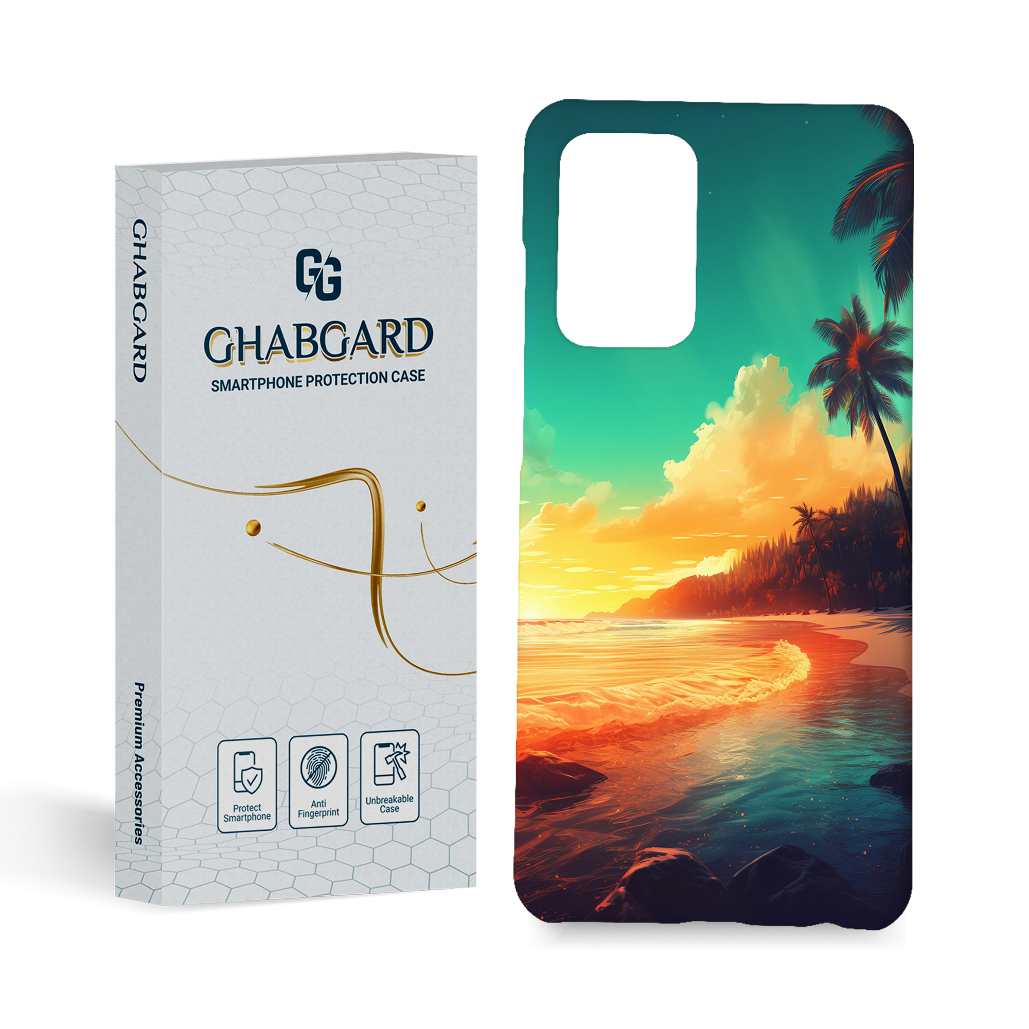 کاور گارد قاب مدل طبیعت مناسب برای گوشی موبایل سامسونگ  galaxy a52