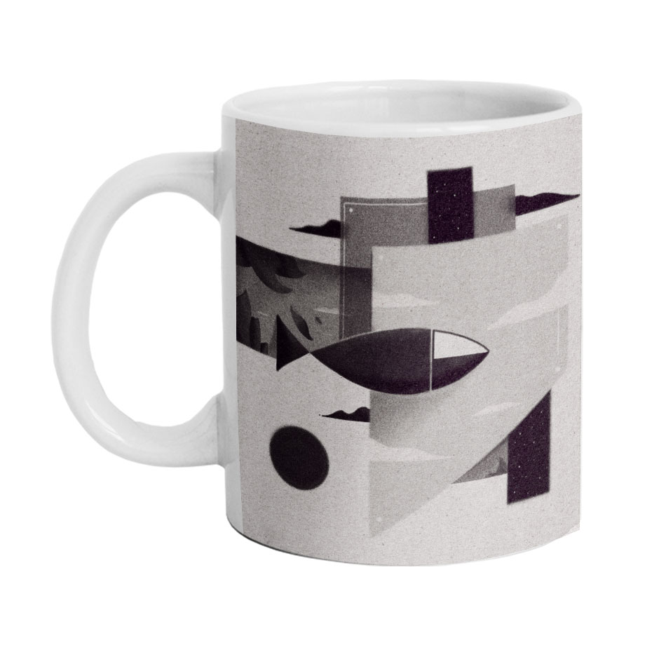 ماگ دارلی طرح ماهی مدل M731