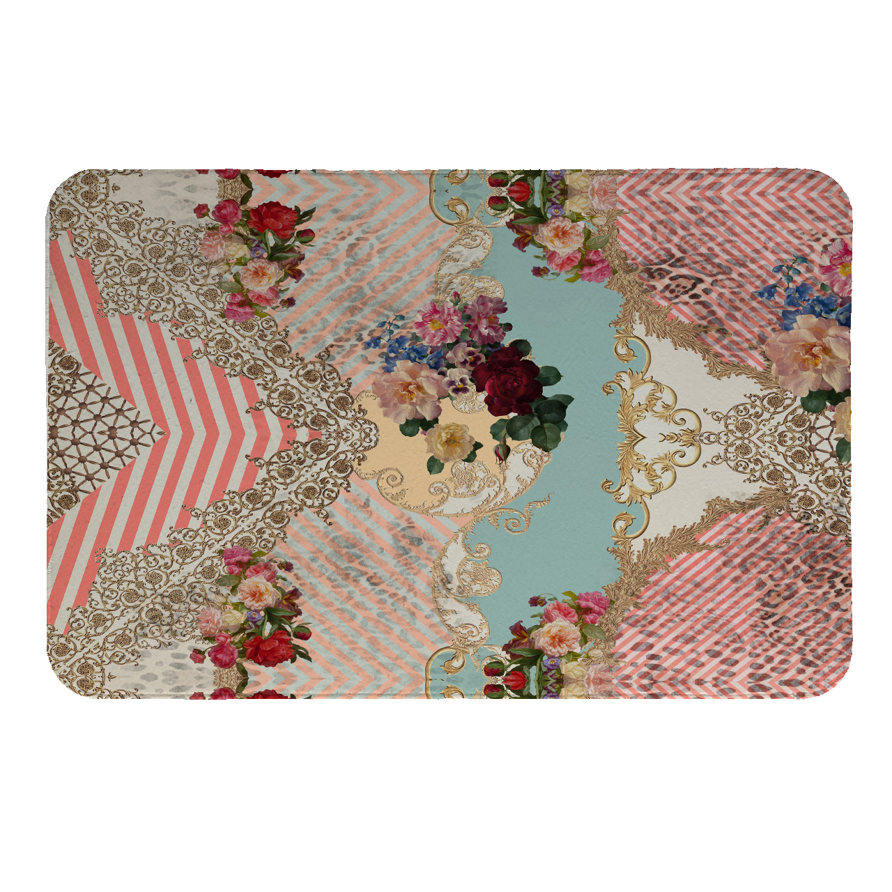 زیرقابلمه ای طرح گل کد 5227