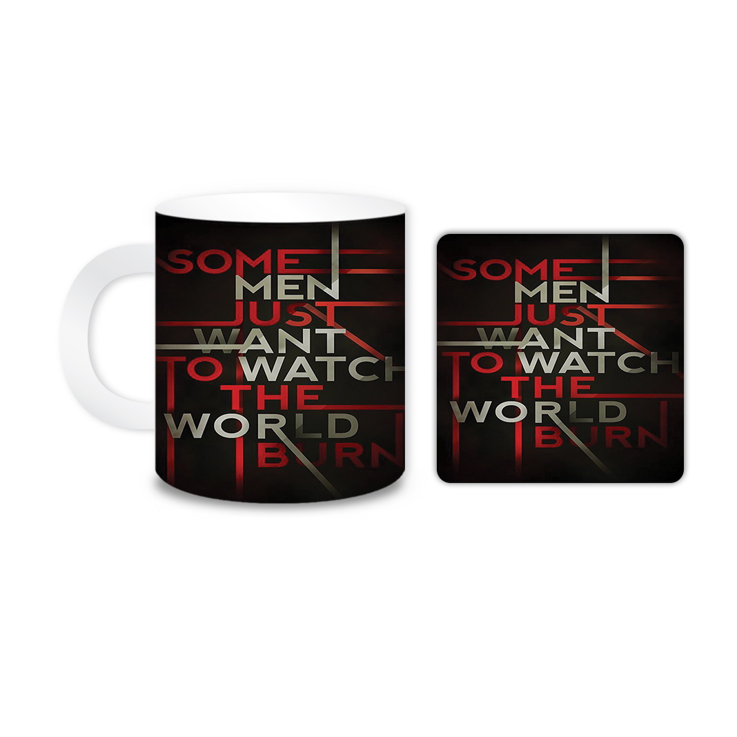 ماگ مدل متن کد 658 به همراه زیر لیوانی