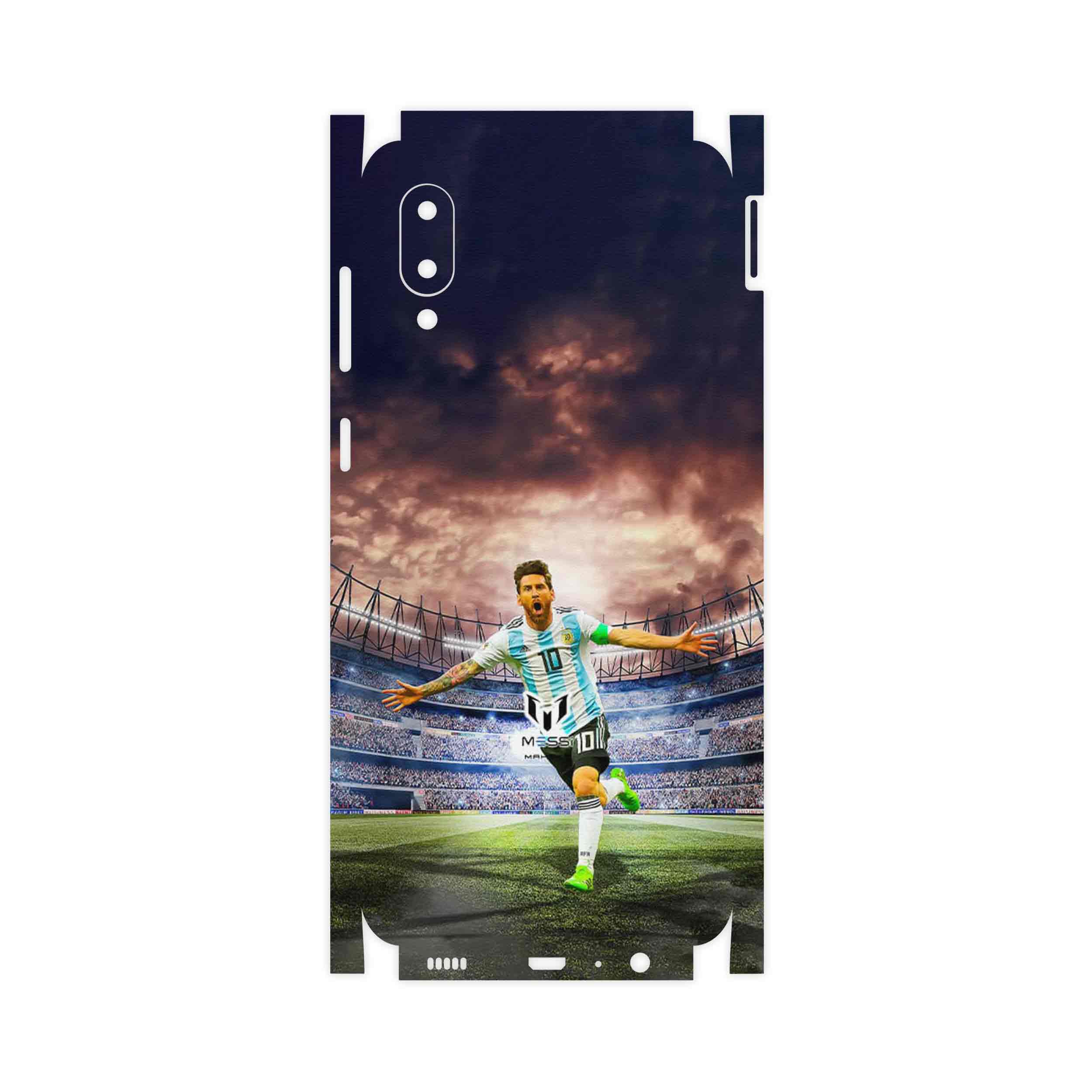 برچسب پوششی ماهوت مدل Lionel Messi 2-FullSkin مناسب برای گوشی موبایل سامسونگ Galaxy M02