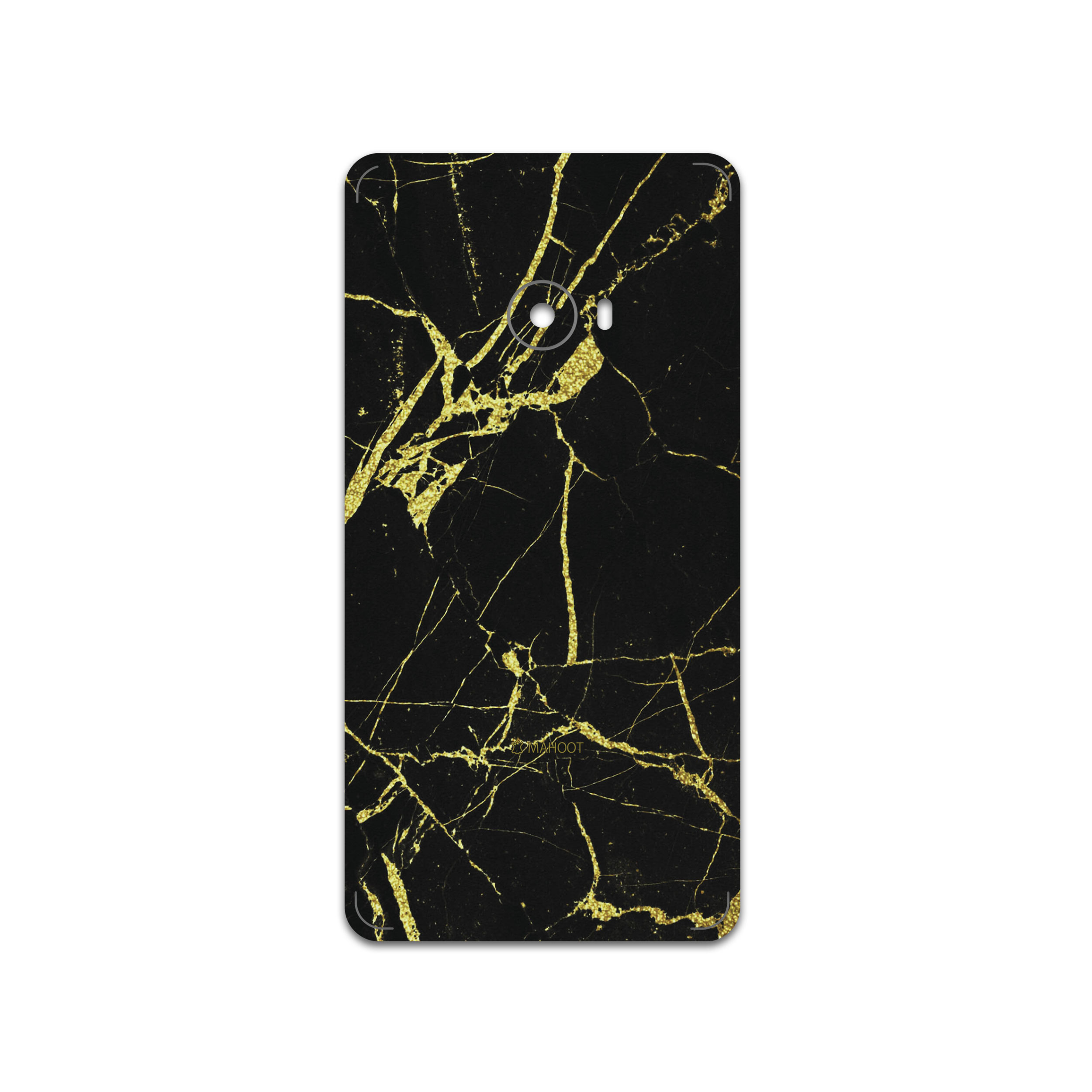 برچسب پوششی ماهوت مدل Graphite-Gold-Marble مناسب برای گوشی موبایل شیائومی Mi Note 2
