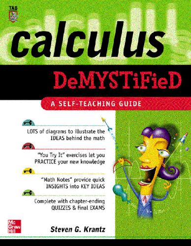 خرید و دانلود نسخه کامل کتاب Calculus Demystified