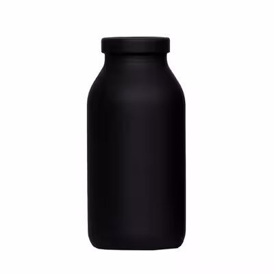 گلدان دکوری مدل شیشه‌ای رنگی فانتزی طرح زمستان کد 4P200 مجموعه 4 عددی