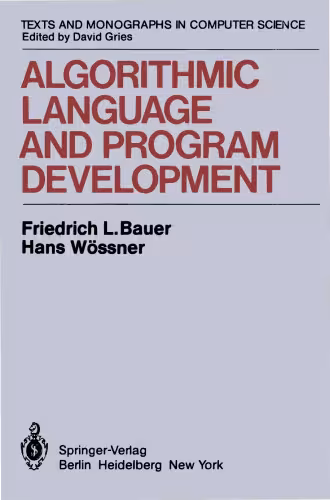 خرید و دانلود نسخه کامل کتاب Algorithmic Language and Program Development