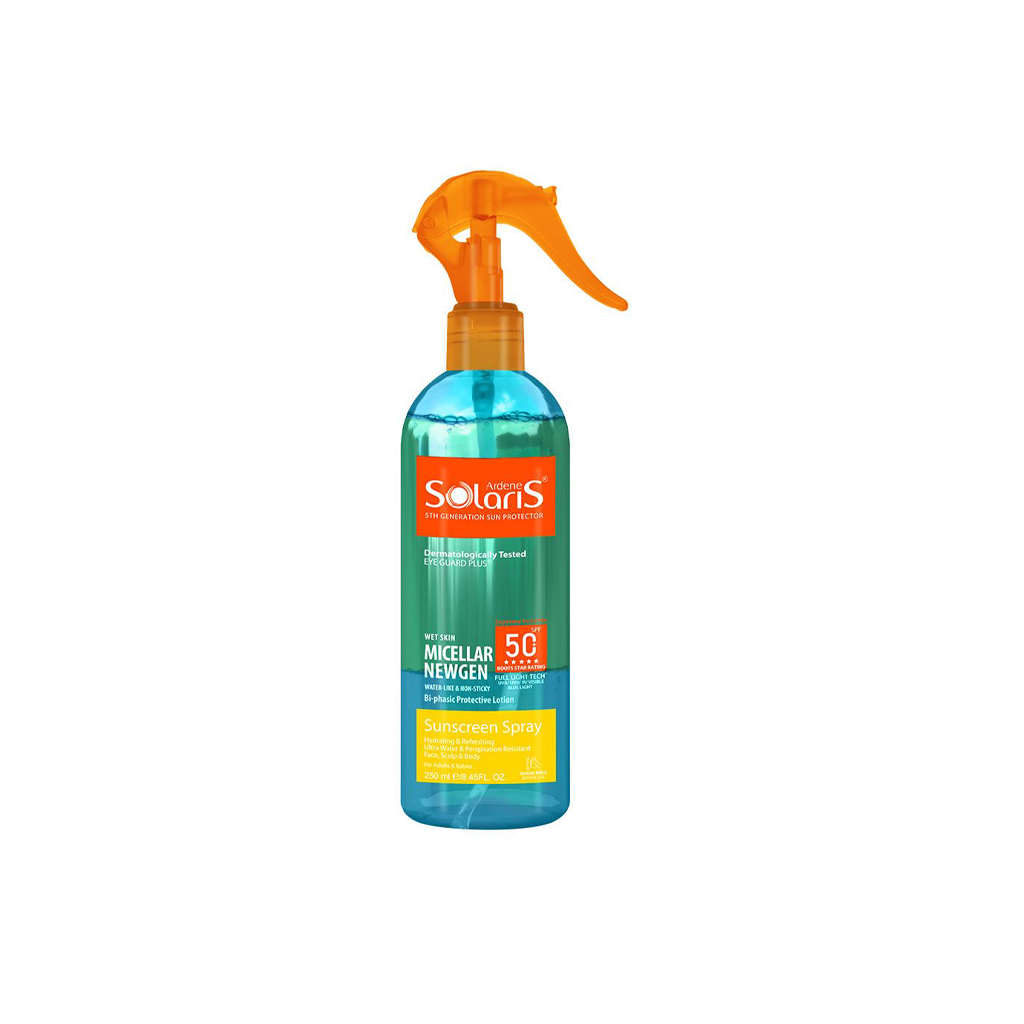 اسپری دو فاز ضدآفتاب نیوژن spf50 آردن سولاریس