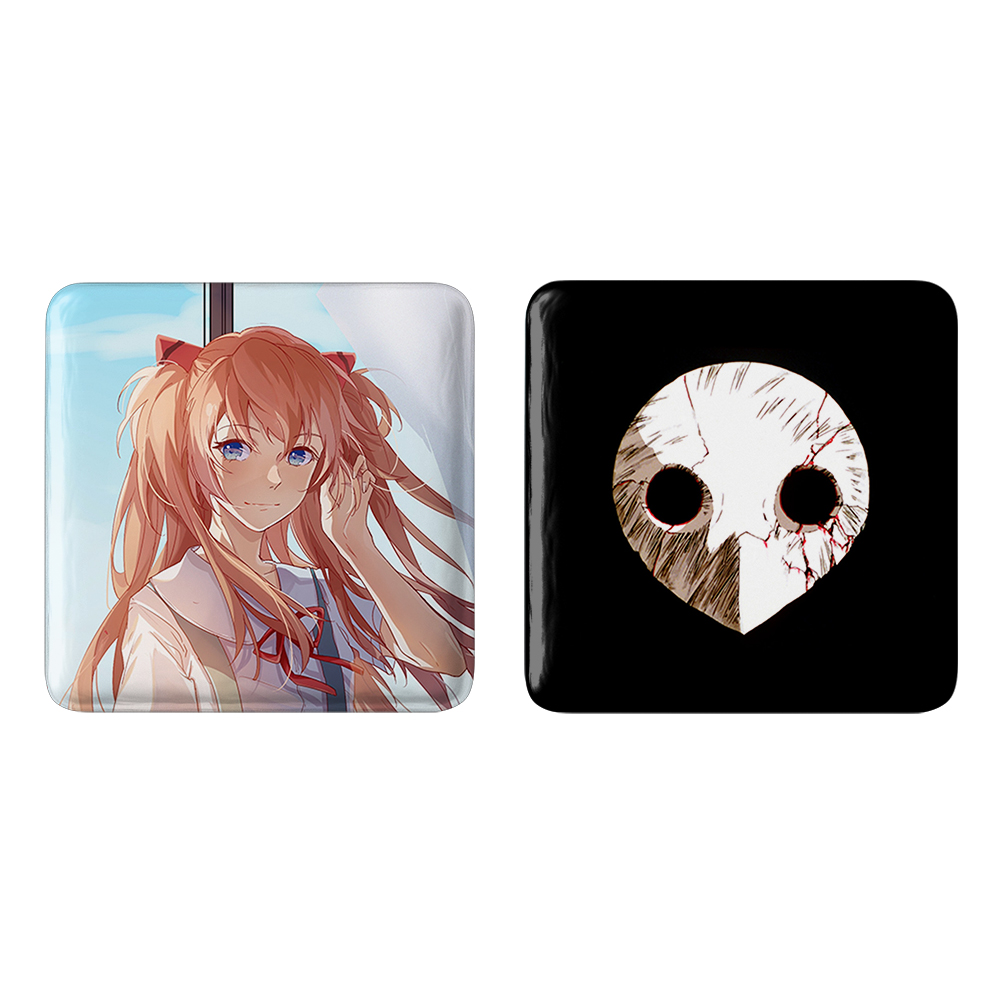 پیکسل خندالو مدل آسوکا چان و نماد فرشته ها انیمه اونگلیون کد 1380113799 مجموعه 2 عددی