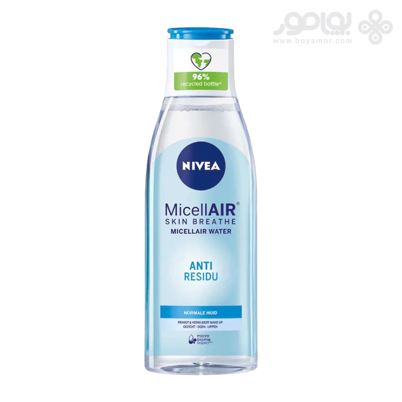 میسلار واتر نیوا مدل SKIN BREATHE مناسب پوست نرمال حجم 200 میل