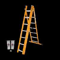 نردبان 21 پله 6 متری سه تکه الگانت آلوم پارس