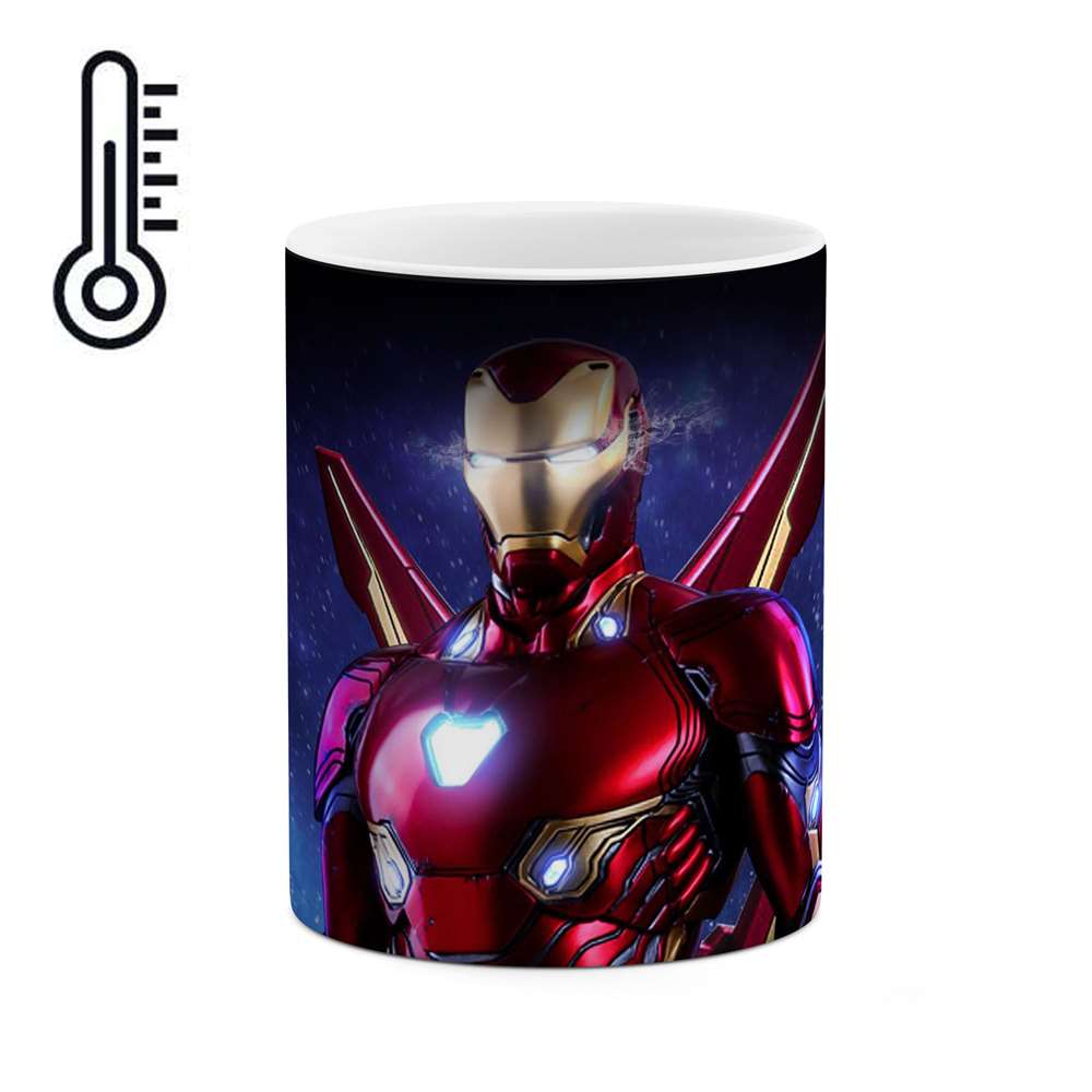 ماگ حرارتی طرح مرد آهنی Iron man  مدل mgph15479