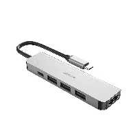 هاب مبدل 5 پورت Type-c گرین لاین GNADA5IN1GY