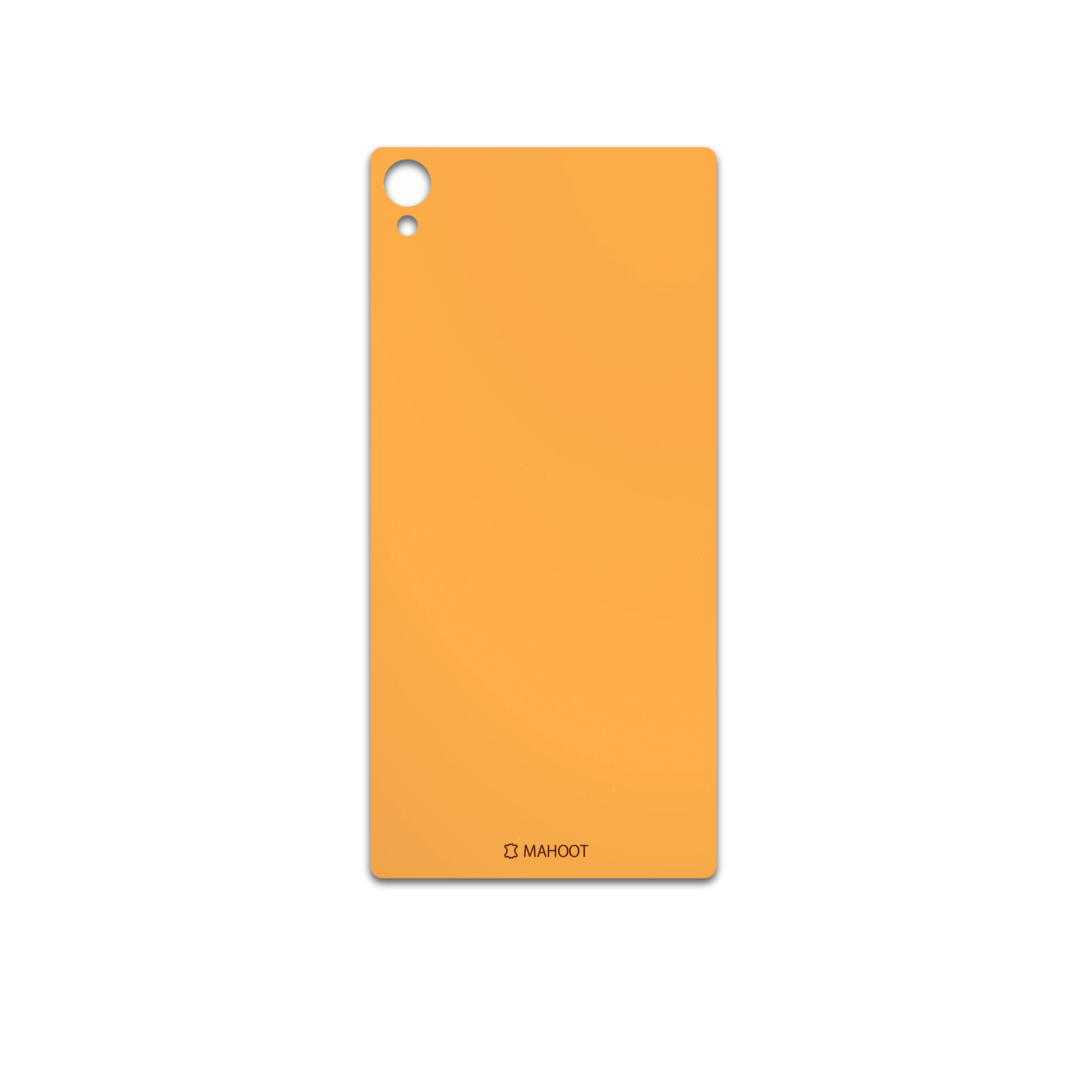 برچسب پوششی ماهوت مدل Matte-Orange مناسب برای گوشی موبایل سونی Xperia Z3