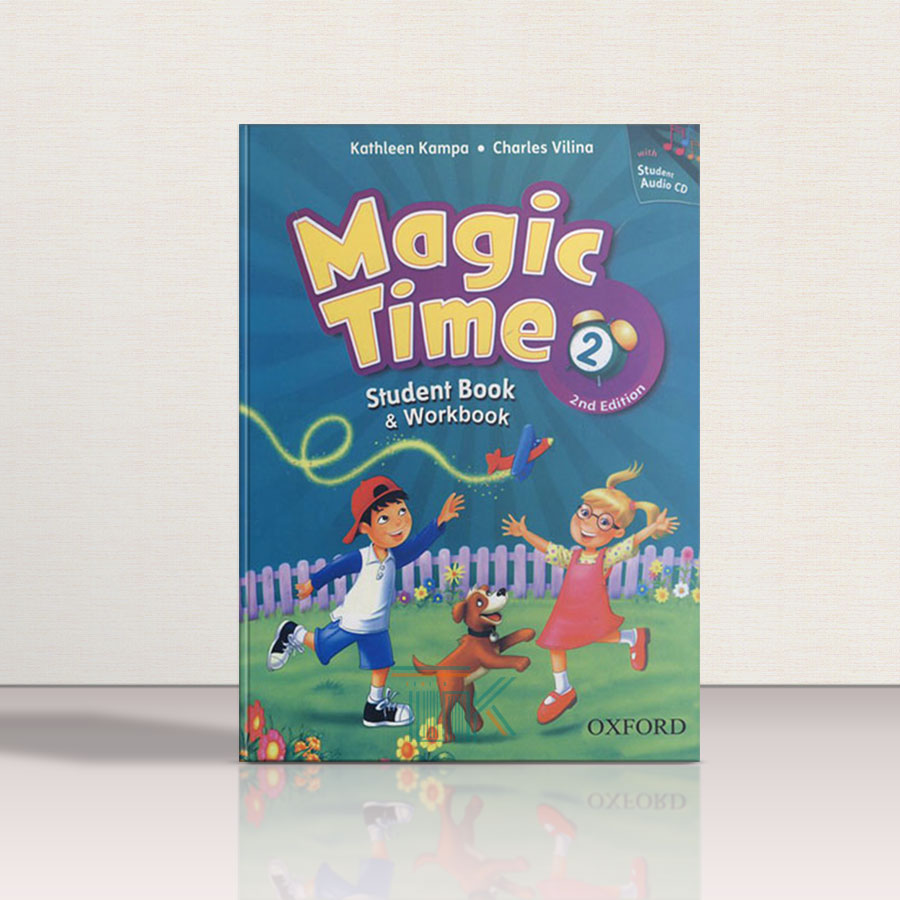 کتاب مجیک تایم 2 ویرایش دوم | Magic Time 2 (SB WB Audio) 2nd Edition | خرید کتاب زبان | خرید لوازم التحریر | چی کتاب | بالاترین تخفیف و ارسال رایگان