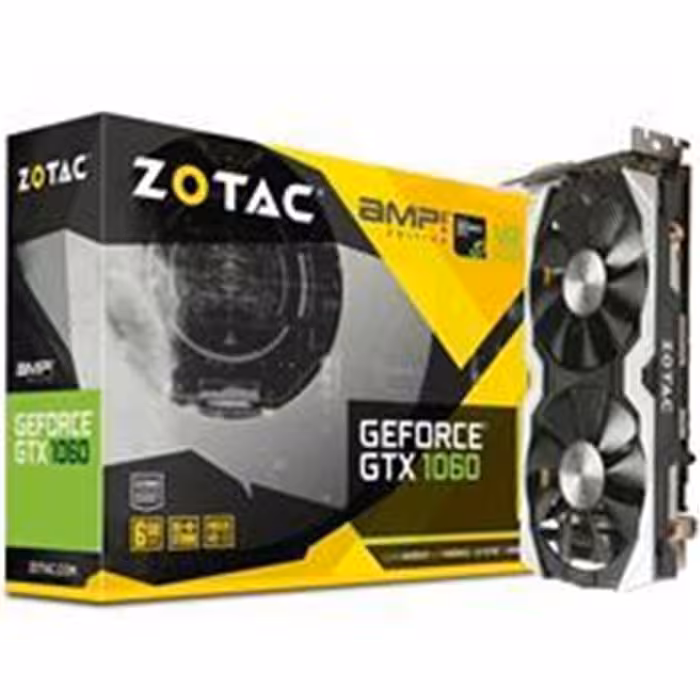 Zotac GeForce GTX 1060 AMP! Edition 6GB Graphics Card