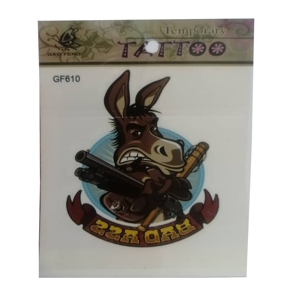 تتو موقت طرح فانتزی کد 213