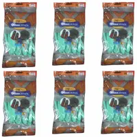 دستکش ایمنی دستکش گیلان مدل Latex.s2 مجموعه 6 عددی