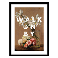 قیمت و خرید تابلو دکوراتیو مدل تایپوگرافی تلفیقی کد 0458