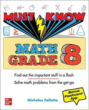 [EPUB] دانلود کتاب Must Know Math Grade 8, 2021