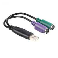 مبدل PS2 کیبورد و موس به USB دی نت