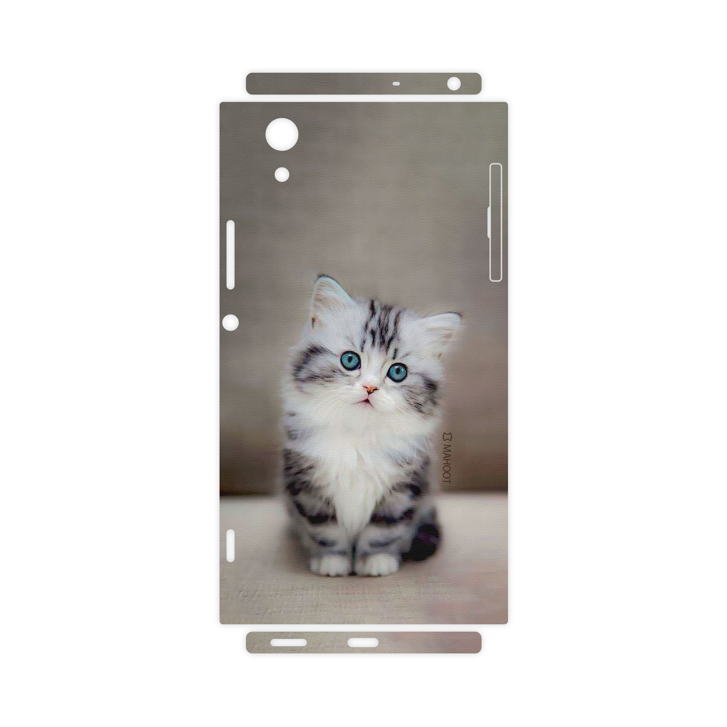 برچسب پوششی ماهوت مدل Cat-2-FullSkin مناسب برای گوشی موبایل سونی Xperia XA1