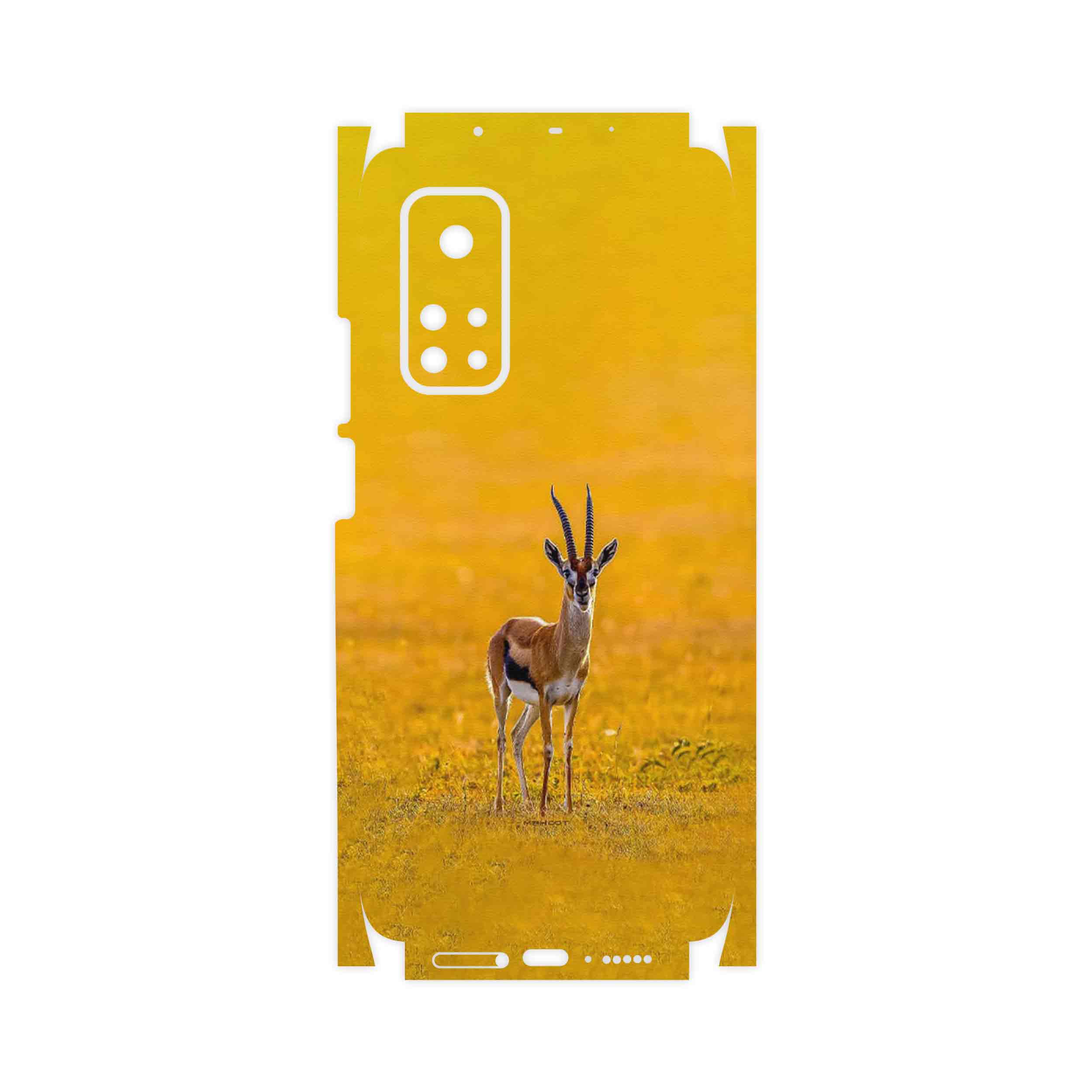 برچسب پوششی ماهوت مدل Gazelle-FullSkin مناسب برای گوشی موبایل شیائومی Mi 10T Pro 5G