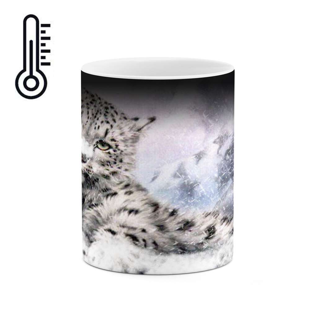 ماگ حرارتی کاکتی طرح نقاشی مدل mgh13654