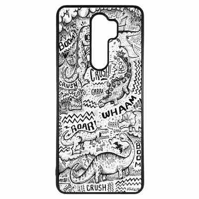 کاور طرح دایناسورها کد 1146 مناسب برای گوشی موبایل شیائومی redmi note 8 pro