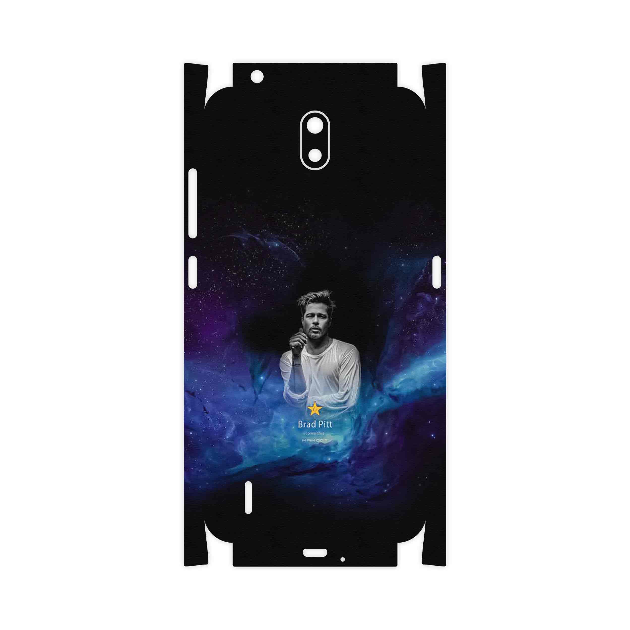 برچسب پوششی ماهوت مدل Brad Pitt-FullSkin مناسب برای گوشی موبایل نوکیا C1