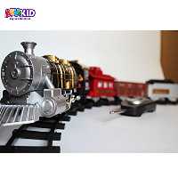 اسباب بازی قطار کلاسیک کنترلی با دود 